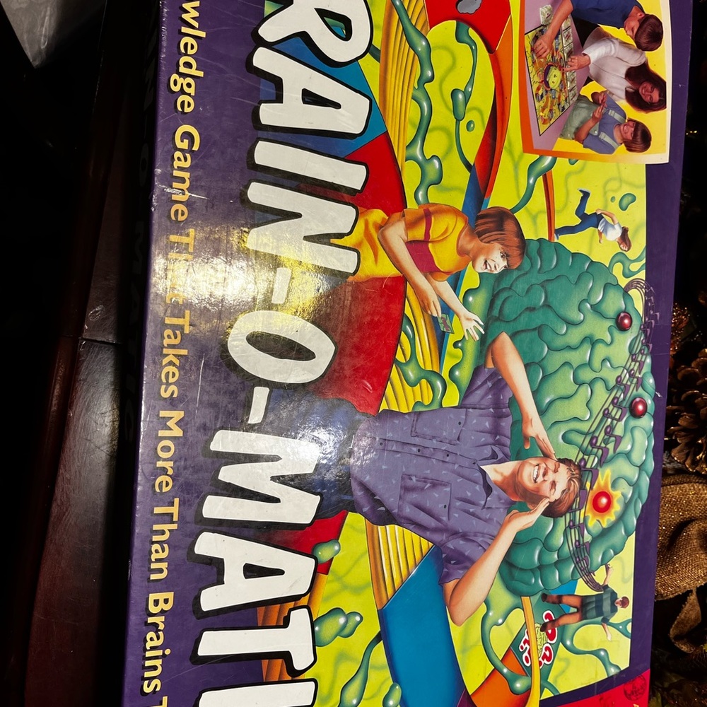 Brain-O-Matic Board Game